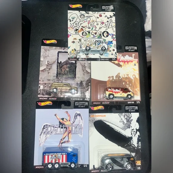 Hot Wheels LED ZEPPELIN プレミアムBOX ホットウィールプレミアム Led